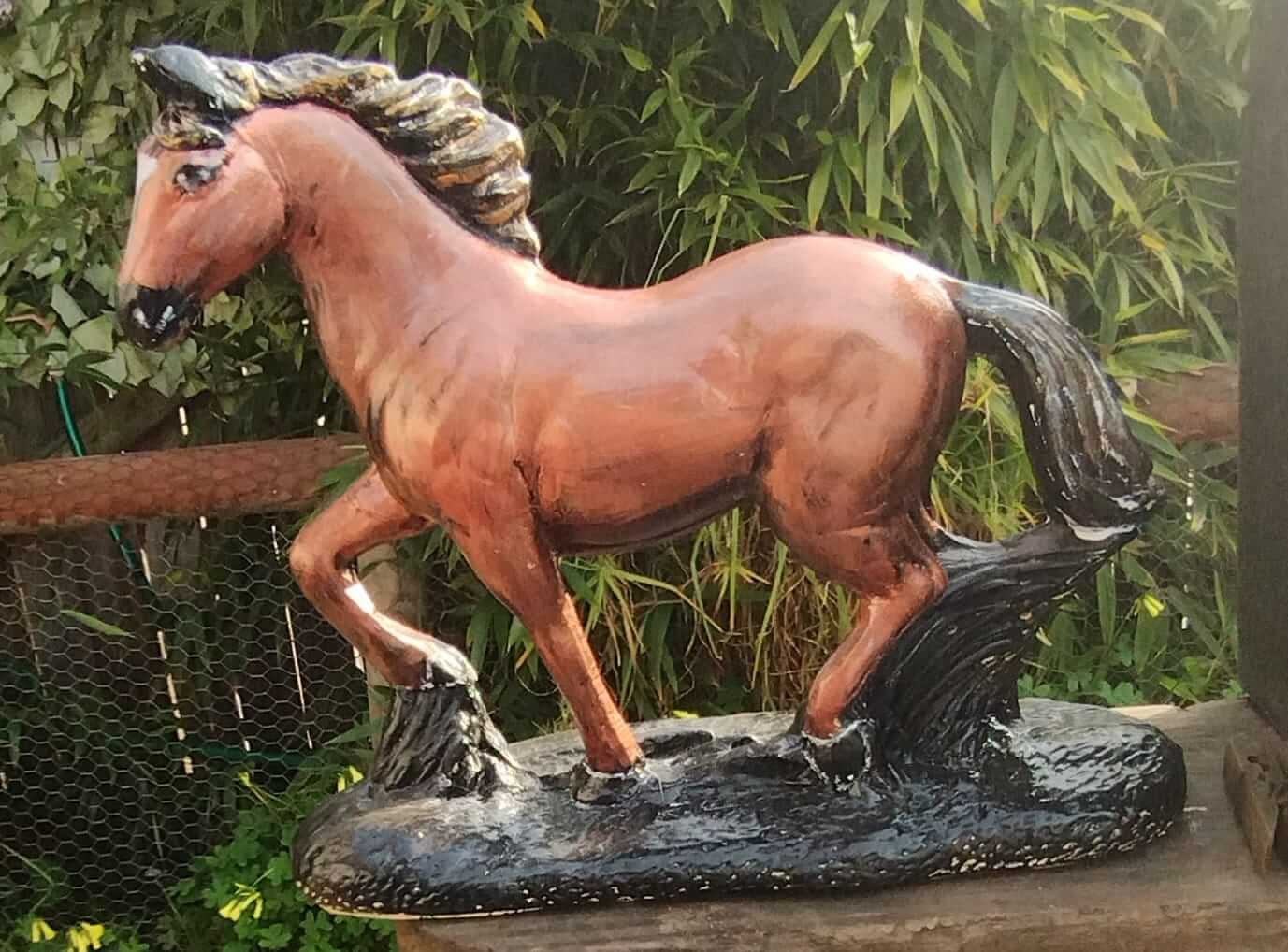 Caballo de Ziña Pintado a Mano